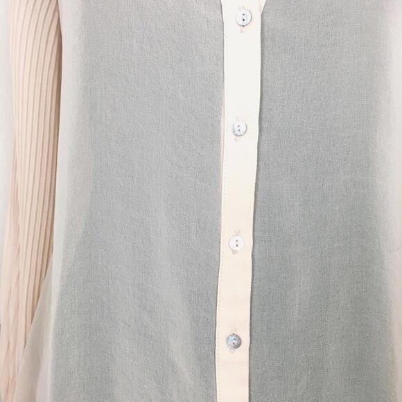 Zara Basic button down blouse - Picture 6 of 7